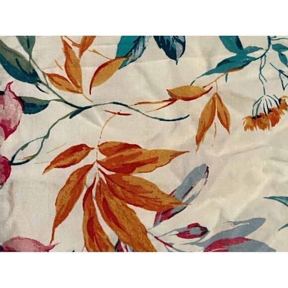 Torrid Floral Dress 4X White Midi Tropical Boho Coastal Feminine Hippie Classic - Picture 4 of 12